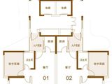 三远怡和园_1室2厅1卫 建面75平米