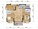 交投地产阳光100阿尔勒_3室2厅2卫 建面108平米