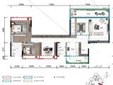 中国铁建铁建城_3室2厅2卫 建面167平米