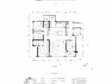 中海湖上景明_4室2厅2卫 建面135平米