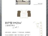 龙记铂樾_3室2厅2卫 建面121平米