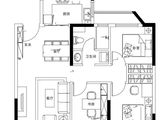 华清园文津观澜_3室2厅1卫 建面96平米