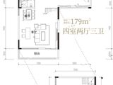 京盛和府_4室2厅3卫 建面179平米