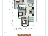 水岸华府_3室2厅1卫 建面100平米