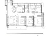 华中科学生态城嘉悦府_4室2厅2卫 建面167平米