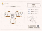 泰丰牧马湖_ 72栋平面图 建面0平米