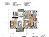 碧桂园中洲云麓花园_4室2厅2卫 建面115平米